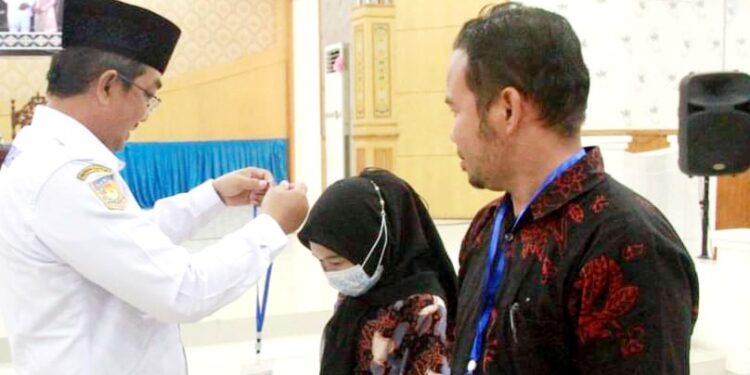 Bupati Buka Secara langsung Pelatihan Batik Canting Emas