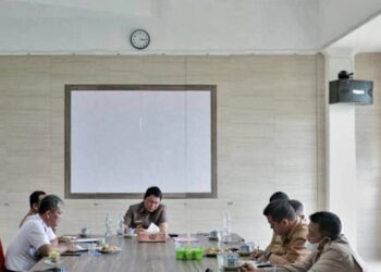 Hairan Pimpin Rakor Usulan Rencana Pembangunan Jembatan Serdang