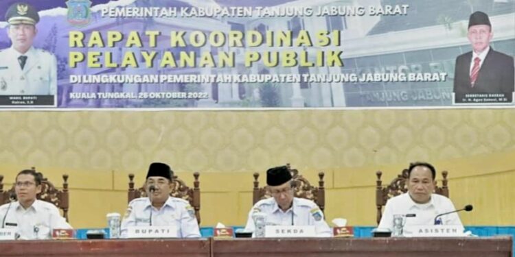 Anwar Sadat Buka Rakor Pelayanan Publik Tahun 2022