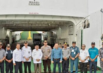 Anwar Sadat Harap Kehadiran Kapal Citra Nusantara Dapat Tingkatkan Intensitas Pengiriman Logistik
