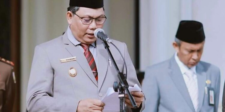 Hairan Pimpin Upacara Hari Pahlawan Ke-77 Tahun 2022