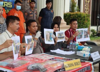 Timbun Solar Subsidi, 2 Nelayan Ditangkap Polres Tanjab Barat 