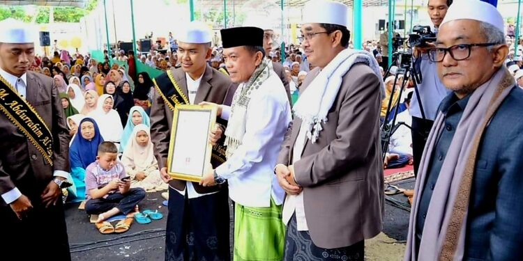 Haul ke-12 Ayah Ali, Anwar Sadat Apresiasi Kehadiran Gubernur dan Bupati Tanjabtim