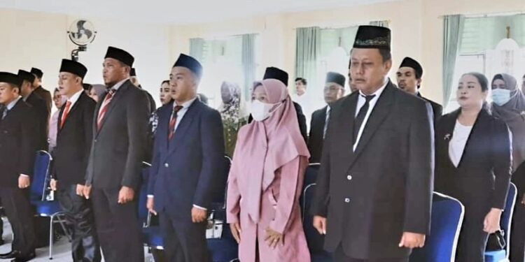 31 Pejabat Struktural dan Fungsional Dilantik Pemkab Tanjabbar