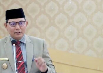 Hairan Hadiri Pelantikan Anggota PPS Se-Kabupaten Tanjabbar