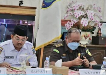 Anwar Sadat Ikuti Rakor Inspektur Daerah Se-Indonesia Tahun 2023 Secara Virtual