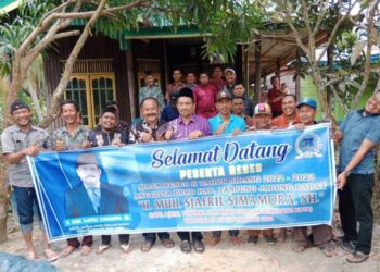 Reses ke Desa Kemuning, Ucok Mora Disambut Hangat Kades dan Masyarakat