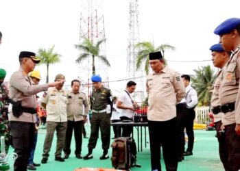 Anwar Sadat Pimpin Apel Kesiapsiagaan Penanggulangan Karhutla