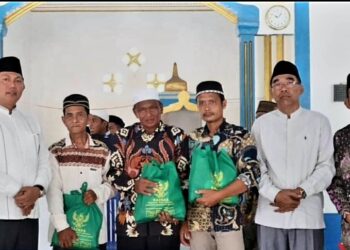 Hadiri Peringatan Isra Mikraj di Masjid Al-Ummah, Hairan Salurkan Bantuan