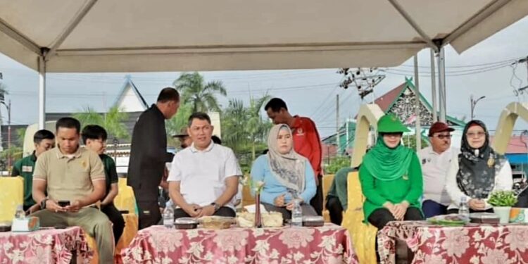 Gerakan Aksi Bergizi dan Senam Bersama, Hairan Sampaikan Pentingnya Tablet Tambah Darah 