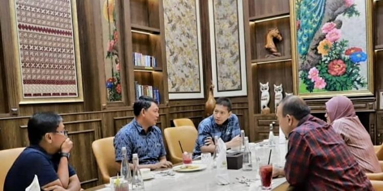 Hairan Gelar Audiensi dengan Perwakilan SKK Migas Sumbagsel