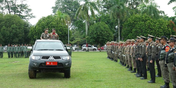 AL HARIS: SATPOL PP, DAMKAR DAN SATLINMAS HARUS TINGKATKAN KESIAPSIAGAAN