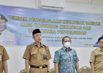 Pemkab Tanjabbar Gelar Bimtek Kasubbag Keuangan dan Bendahara Pengeluaran 