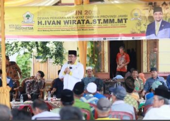 Reses DPRD Provinsi Jambi di Desa Bakung, Masyarakat Keluhkan Jalan Rusak