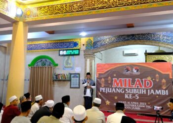 Hadiri Milad Pejuang Subuh, Abdullah Sani: Semoga Terus Istiqomah