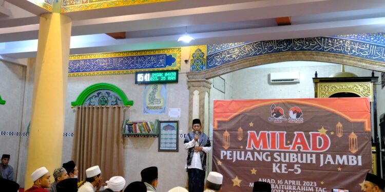 Hadiri Milad Pejuang Subuh, Abdullah Sani: Semoga Terus Istiqomah