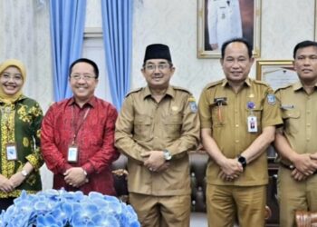 Anwar Sadat Sambut Kunjungan Kanwil DJPb Jambi dan KPPN Kualatungkal