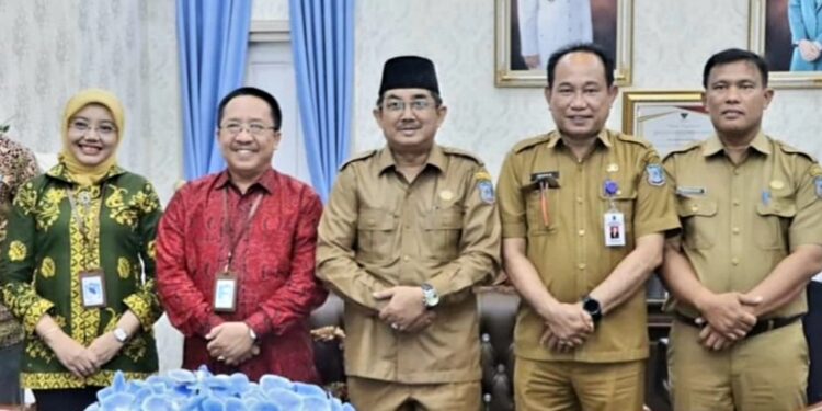 Anwar Sadat Sambut Kunjungan Kanwil DJPb Jambi dan KPPN Kualatungkal