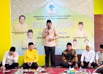 Anwar Sadat Hadiri Buka Puasa Bersama DPD Partai Golkar Tanjabbar