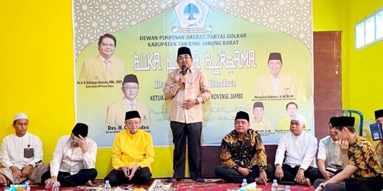 Anwar Sadat Hadiri Buka Puasa Bersama DPD Partai Golkar Tanjabbar
