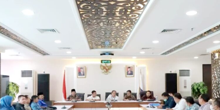 Terkait Perda RTRW, Bupati Bersama Ketua DPRD Tanjabbar Sambangi Kemendagri