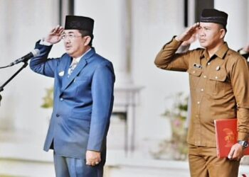 Gelar Upacara Harkitnas ke-115, Bupati Bacakan Sambutan Menkominfo