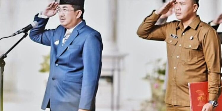 Gelar Upacara Harkitnas ke-115, Bupati Bacakan Sambutan Menkominfo