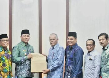 Hairan Sambut Langsung Kunker DPRD Kota Sungai Penuh