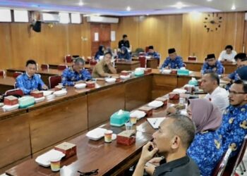 Agus Sanusi Ikuti Rakor Pendendalian Inflasi Daerah Jelang Idul Adha