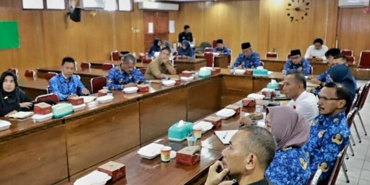 Agus Sanusi Ikuti Rakor Pendendalian Inflasi Daerah Jelang Idul Adha