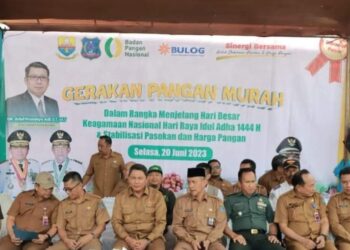 Hairan Hadiri Kegiatan Gerak Pangan Murah Jelang Idul Adha