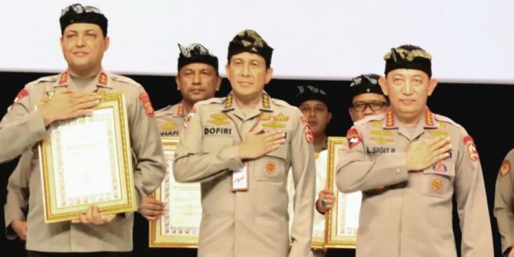 Juara 1 Capaian Realisasi PNBP, Ditlantas Polda Jambi Terima Penghargaan dari Kapolri