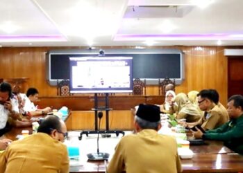 Agus Sanusi Ikuti Rakor Rutin Pengendalian Inflasi Daerah Tahun 2023