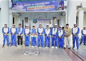 Lepas Kontingen Porprov Ke-XXII, Bupati Harap Raih Juara Umum