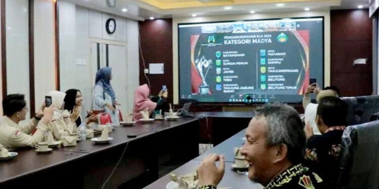 Pemkab Tanjabbar Raih Penghargaan KLA 2023 Kategori Madya