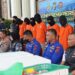 Polres Tanjab Barat Berhasil Ungkap Penyelundupan Benih Lopster, 6 Orang Tersangka Diamankan 