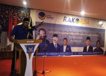 Tolak Politik Praktis Kader Nasdem Kuala Betara Mengundurkan Diri
