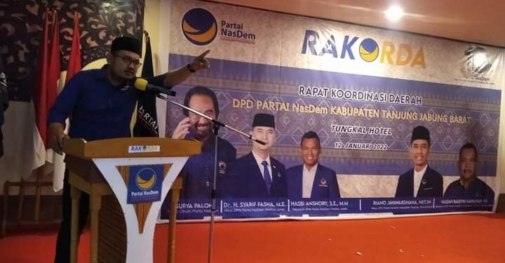 Tolak Politik Praktis Kader Nasdem Kuala Betara Mengundurkan Diri