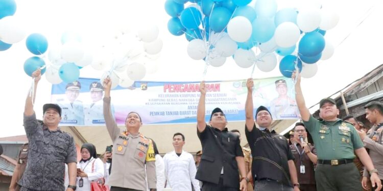 Wakil Ketua I DPRD  Hadiri Pencanangan Kelurahan Kampung Nelayan Sebagai Kampung Bebas Narkoba
