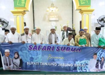 Safari Subuh di Masjid Al-Falah, Bupati Himbau Waspada Kabut Asap 