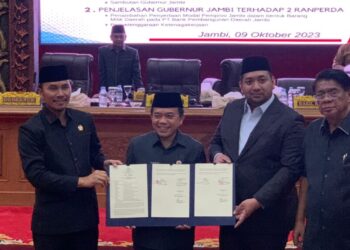 DPRD Jambi- Pemprov Sepakati KUA PPAS APBD Tahun Anggaran 2024