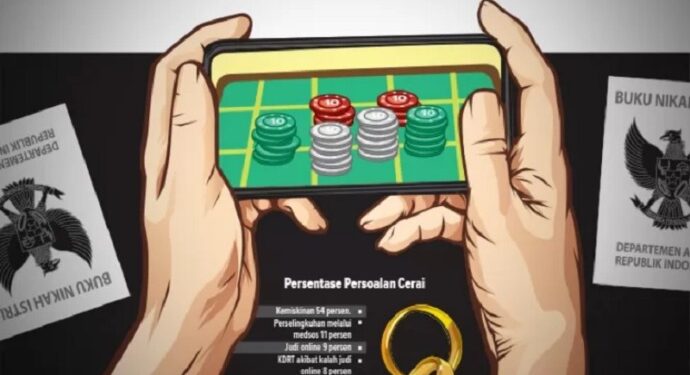 Judi Online Dominasi Penyebab Perceraian di Tanjabbar