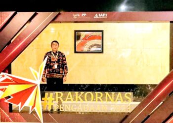 Hairan Hadiri Rakornas Pengadaan Barang dan Jasa Tahun 2023