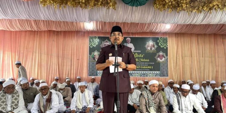 Haul Akbar Abdul Qadir Al-Jailani,  Bupati Harap Ponpes Sa’adatul Abadiyah menjadi Kawah Candradimuka Pendidikan Islam