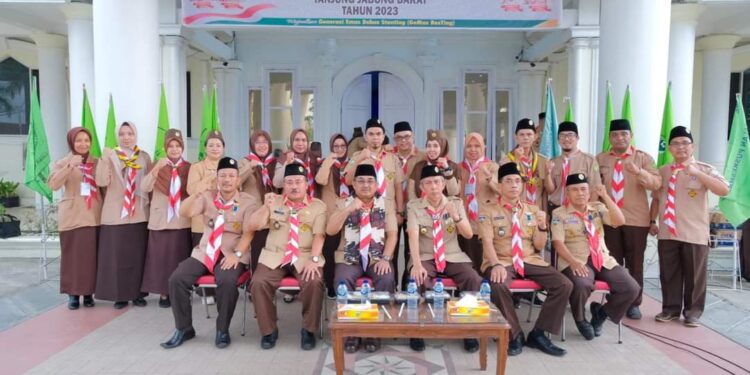 Anwar Sadat Jadi Pembina Upacara Pembukaan Perkemahan Bakti Cabang Ke-2 Saka Bakti