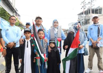 Ikuti Aksi Solidaritas Bela Palestina, Bupati Harap Konflik Cepat Berakhir 