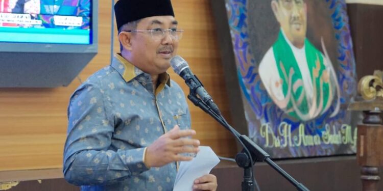 Rakorda BAZNAS Se-Provinsi Jambi, Bupati Harap Hasilkan Program Yang Selaras Dengan Pemerintah 