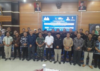 Resmi Dikukuhkan, Bupati Tanjabbar Berharap SMSI Jadi Mitra Strategis Pemda
