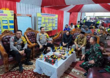 Ikuti Zoom Meeting Malam Tahun Baru, Ketua DPRD Tanjabbar Apresiasi Aparat Keamanan