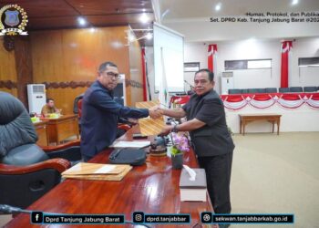 DPRD Tanjabbar Gelar Rapat Paripurna Penyampaian Laporan Hasil Reses